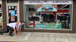 Michael R Peters WINS our window display competition!