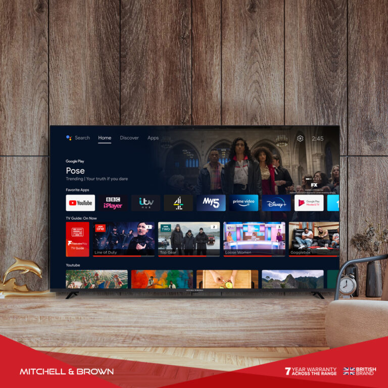 Mitchell & Brown extends 4K smart TV range with new flagship 65in Android model - blog post image