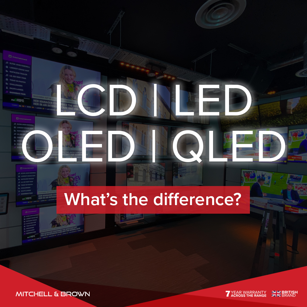 Mitchell and Brown LCD LED OLED and QLED what's the difference