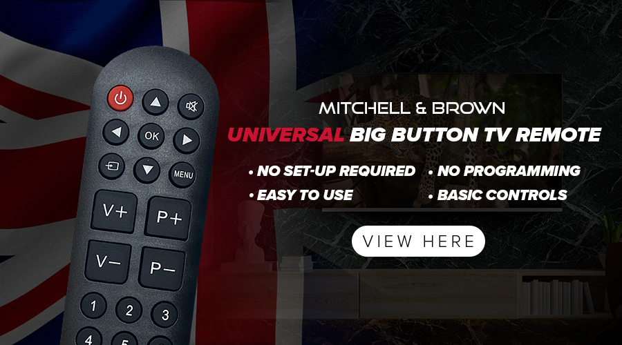 Mitchell & Brown - Mobile Banner - TV Remote