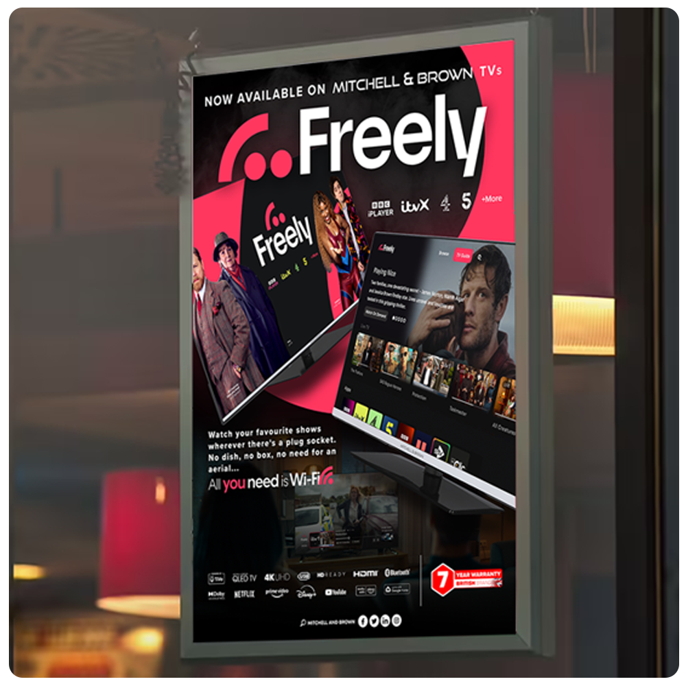 M&B Freely A2 Poster