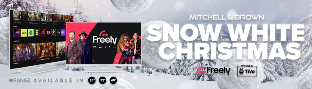 White Christmas Desktop Banne